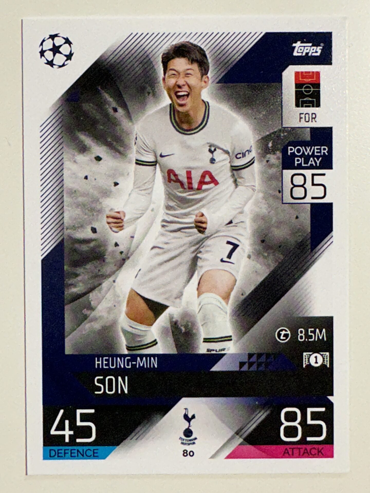 080. Heung-Min Son (Tottenham Hotspur) – Topps Match Attax 2022:2023 card