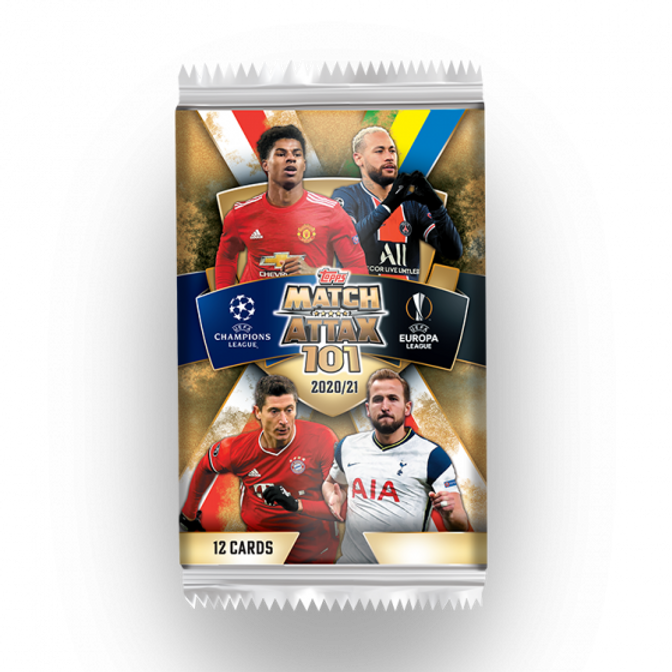 1 x Pack – Topps Match Attax 101 – 2021 Football