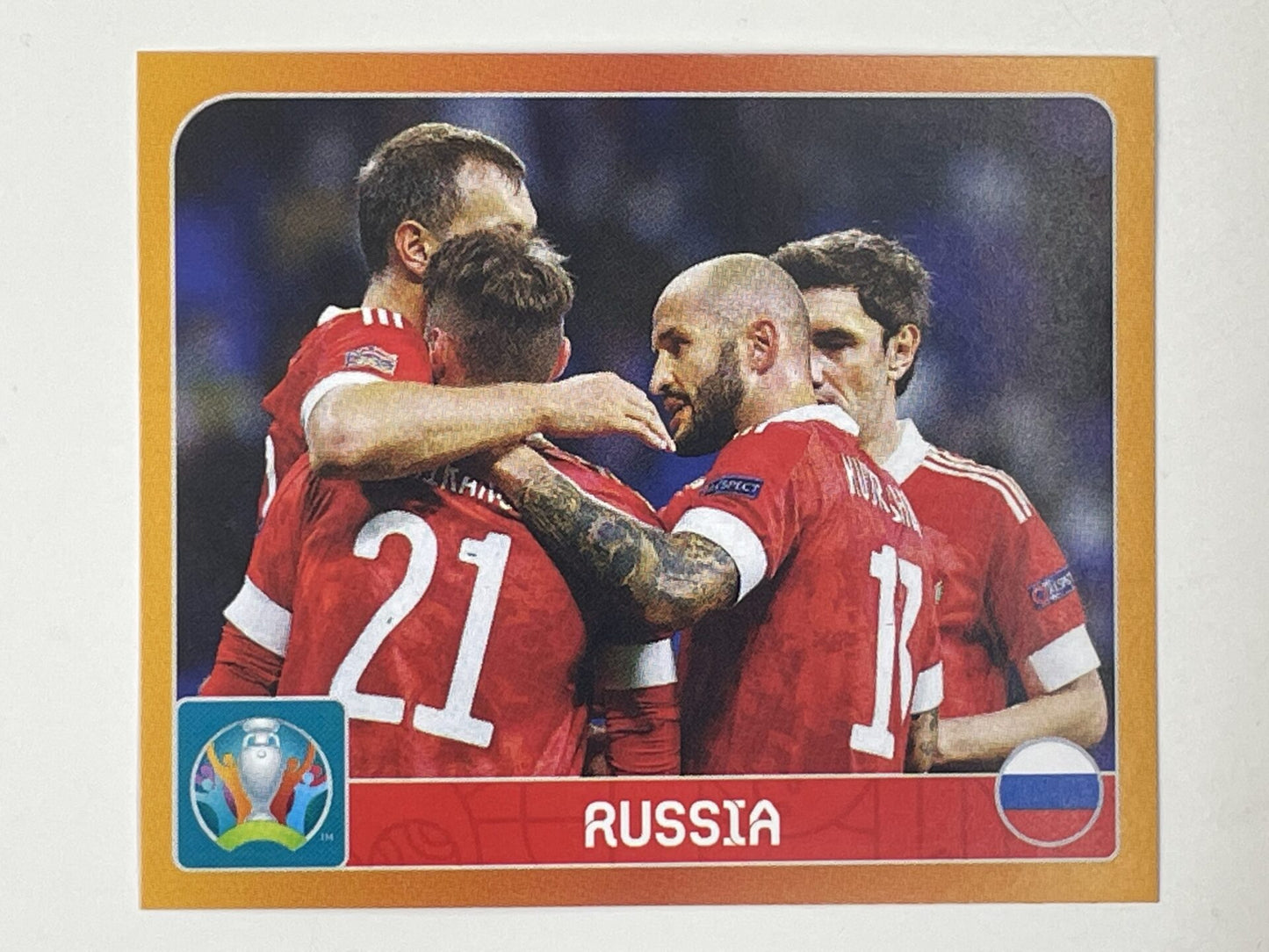 122. Celebrations (Russia) – Euro 2020 Stickers