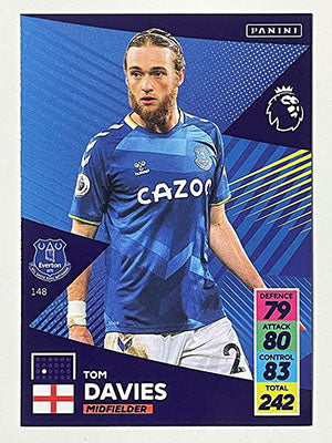 148.-Tom-Davies-Everton-Panini-Adrenalyn-XL-2021-22-Card-Football