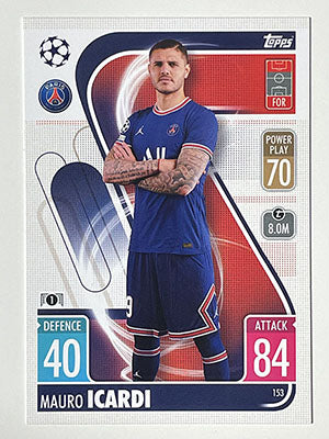 153.-Mauro-Icardi-Paris-Saint-Germain-Match-Attax-2021-22-Topps-Football-Card