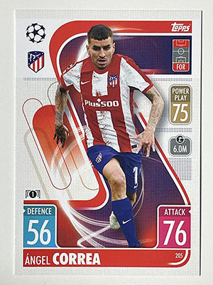 205.-Angel-Correa-Atletico-de-Madrid-Match-Attax-2021-22-Topps-Football-Card