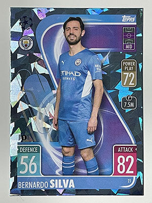 21.-Bernardo-Silva-Crystal-Foil-Parallel-Man-City-Match-Attax-2021-22-Topps-Football-Card