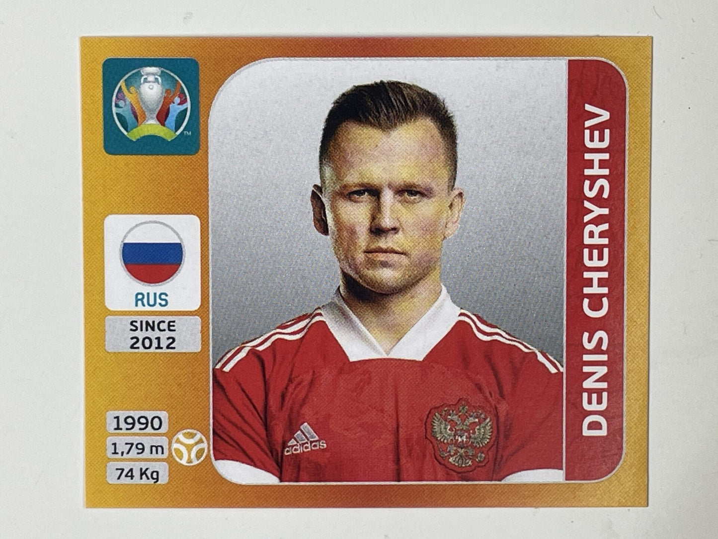 219. Denis Cheryshev (Russia) – Euro 2020 Stickers