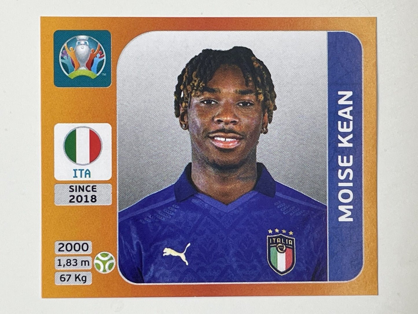 31. Moise Kean (Italy) – Euro 2020 Stickers