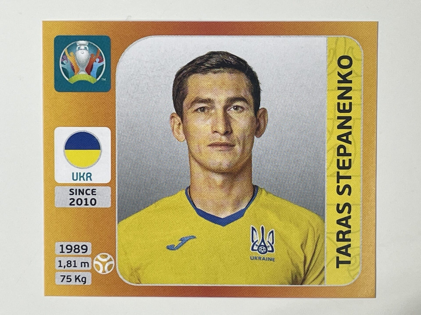 336. Taras Stepanenko (Ukraine) – Euro 2020 Stickers