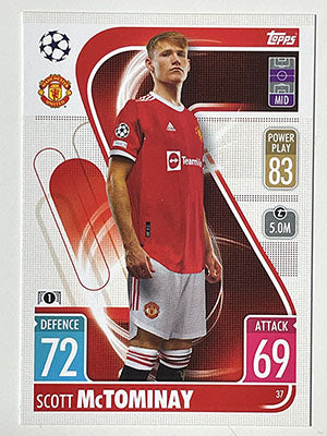 37.-Scott-McTominay-Manchester-United-Match-Attax-2021-22-Topps-Football-Card