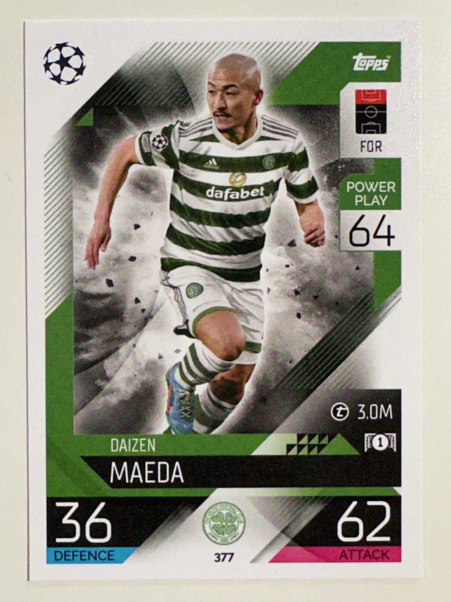 377. Daizen Maeda (Celtic) – Topps Match Attax 2022:2023 card