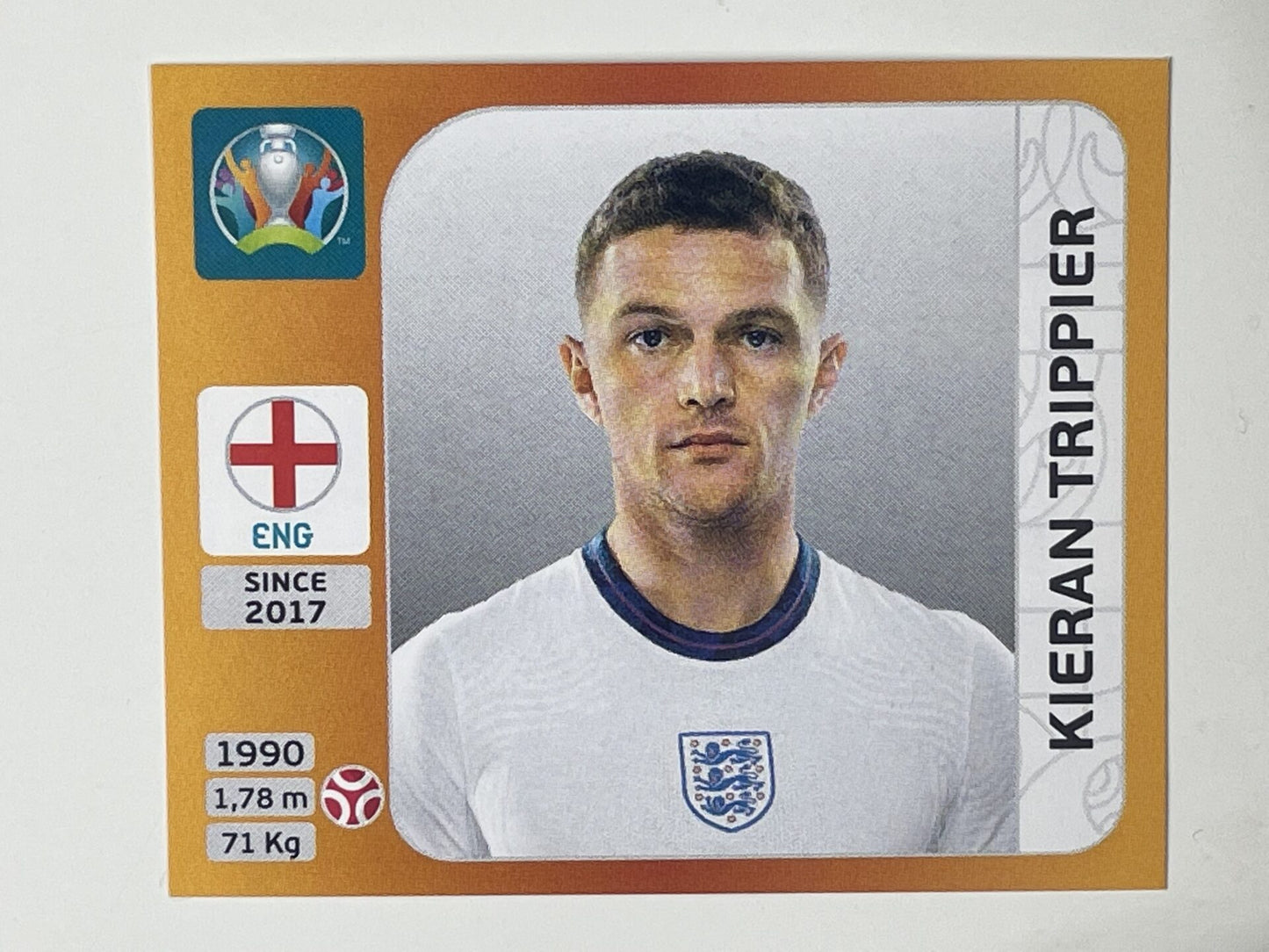 409. Kieran Trippier (England) – Euro 2020 Stickers