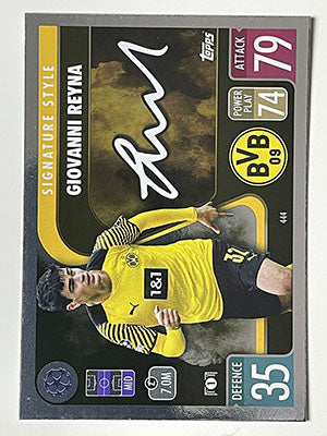 444.-Giovanni-Reyna-Signature-Style-Borussia-Dortmund-Match-Attax-2021-22-Topps-Football-Card