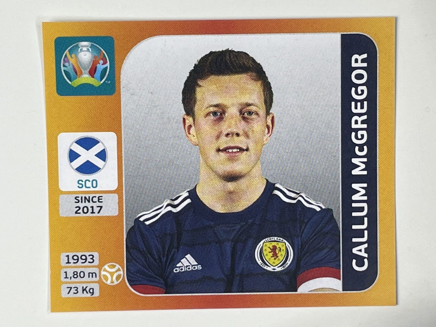 449. Callum McGregor (Scotland) - Euro 2020 Stickers