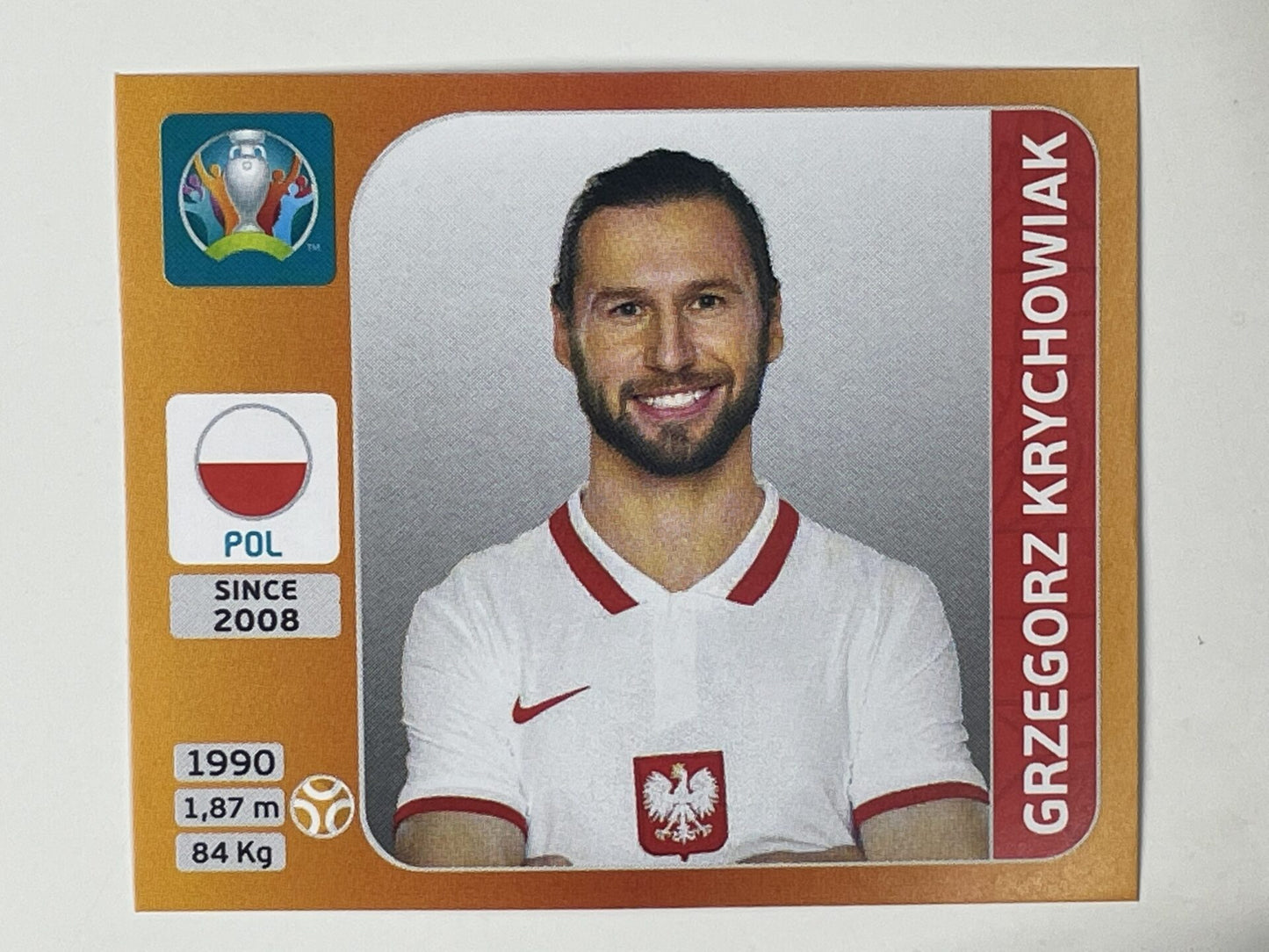 473. Grzegorz Krychowiak (Poland) – Euro 2020 Stickers