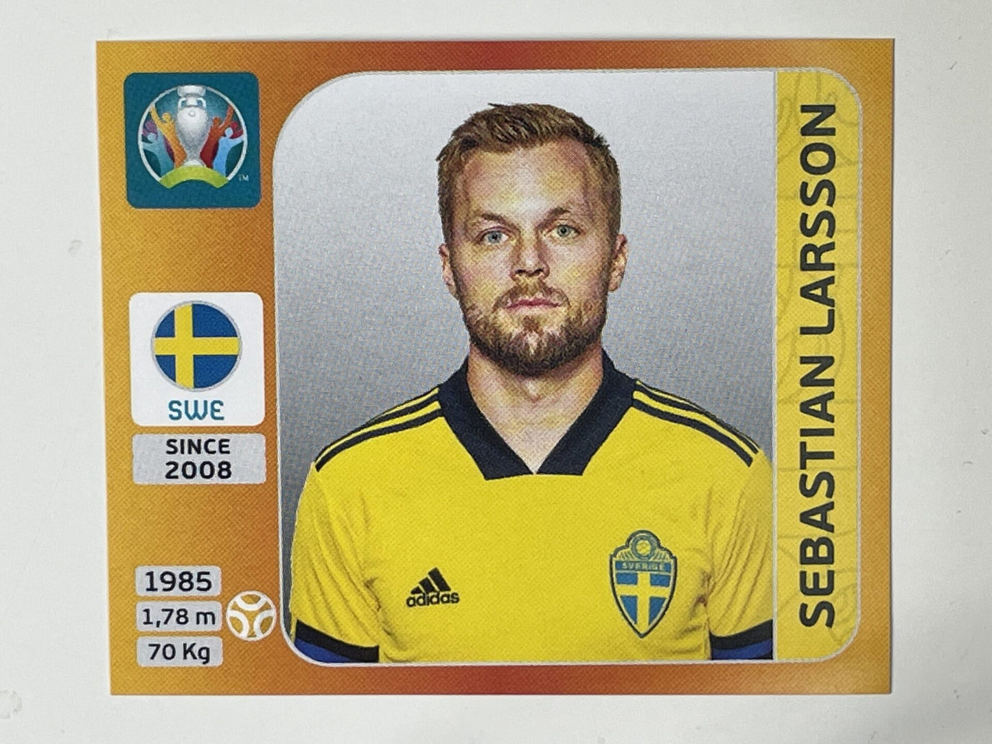 559. Sebastian Larsson (Sweden) – Euro 2020 Stickers