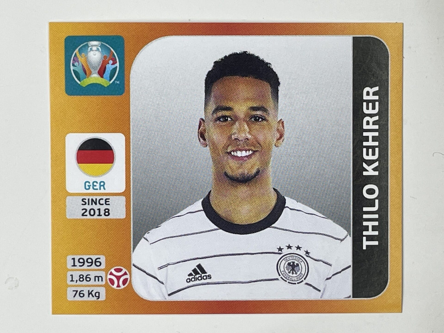 608. Thilo Kehrer (Germany) – Euro 2020 Stickers