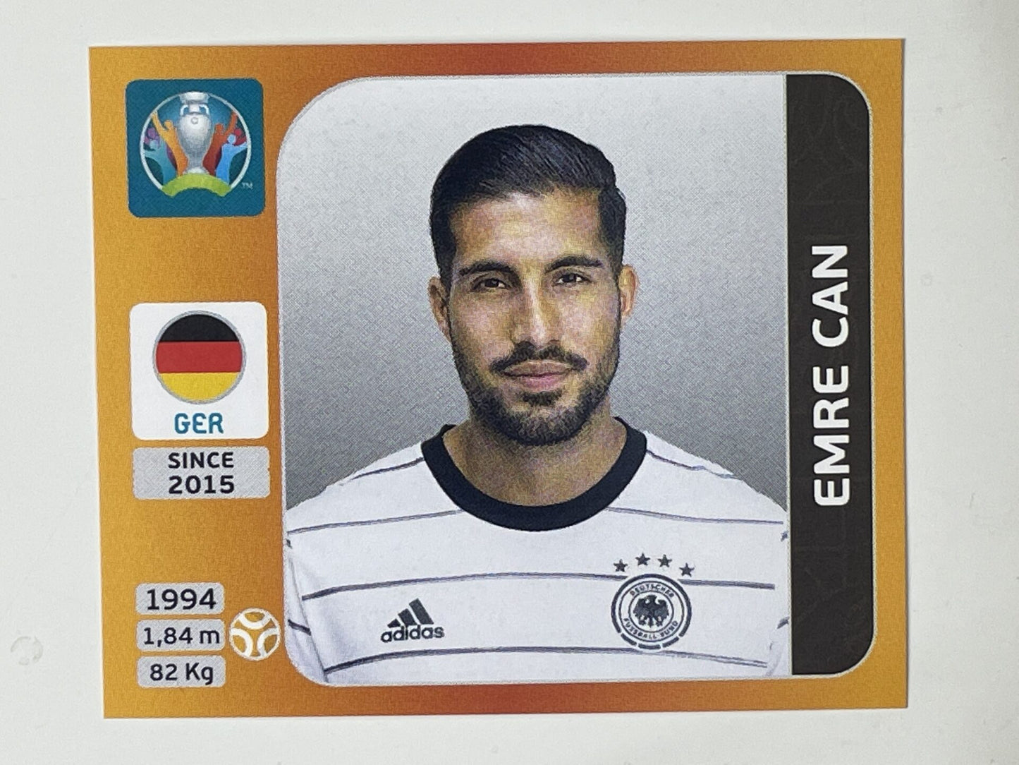 614. Emre Can (Germany) – Euro 2020 Stickers