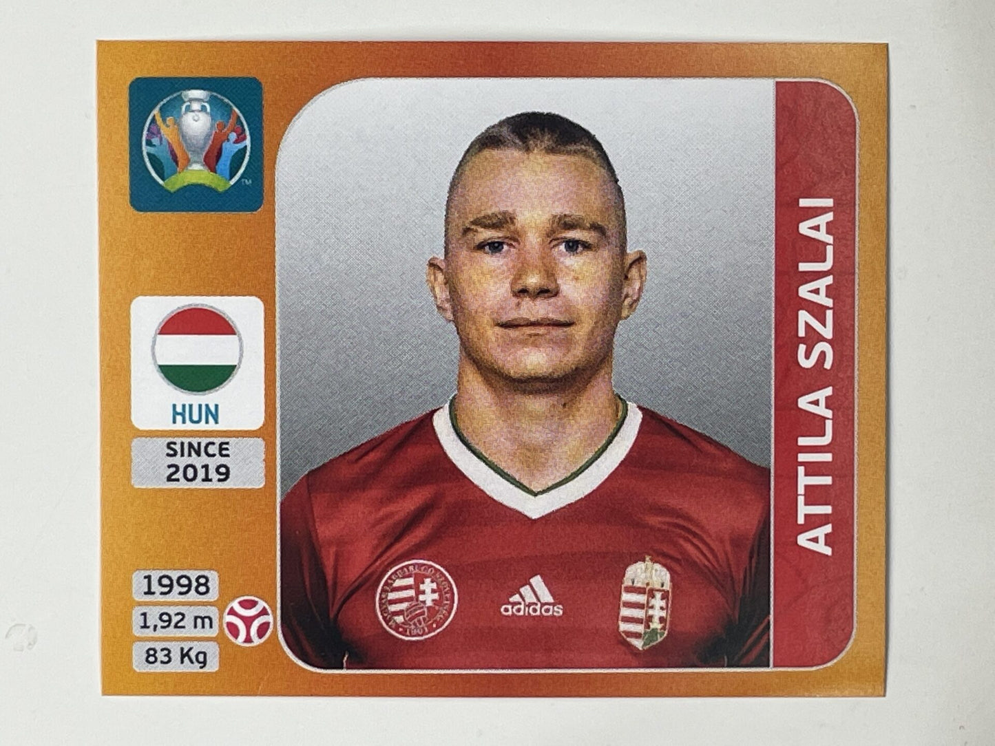 634. Attila Szalai (Hungary) – Euro 2020 Stickers