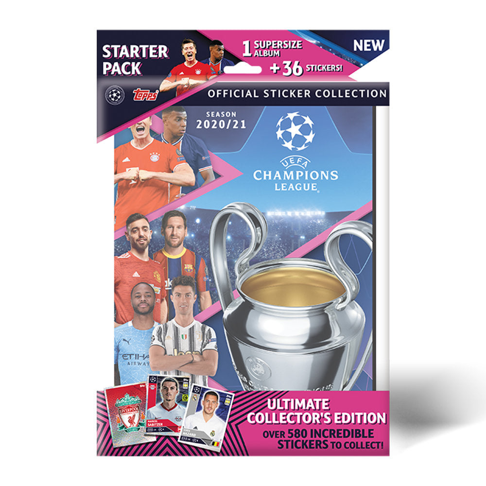 Album Pack – Topps UEFA Champions League 2020:21 Football Stickers