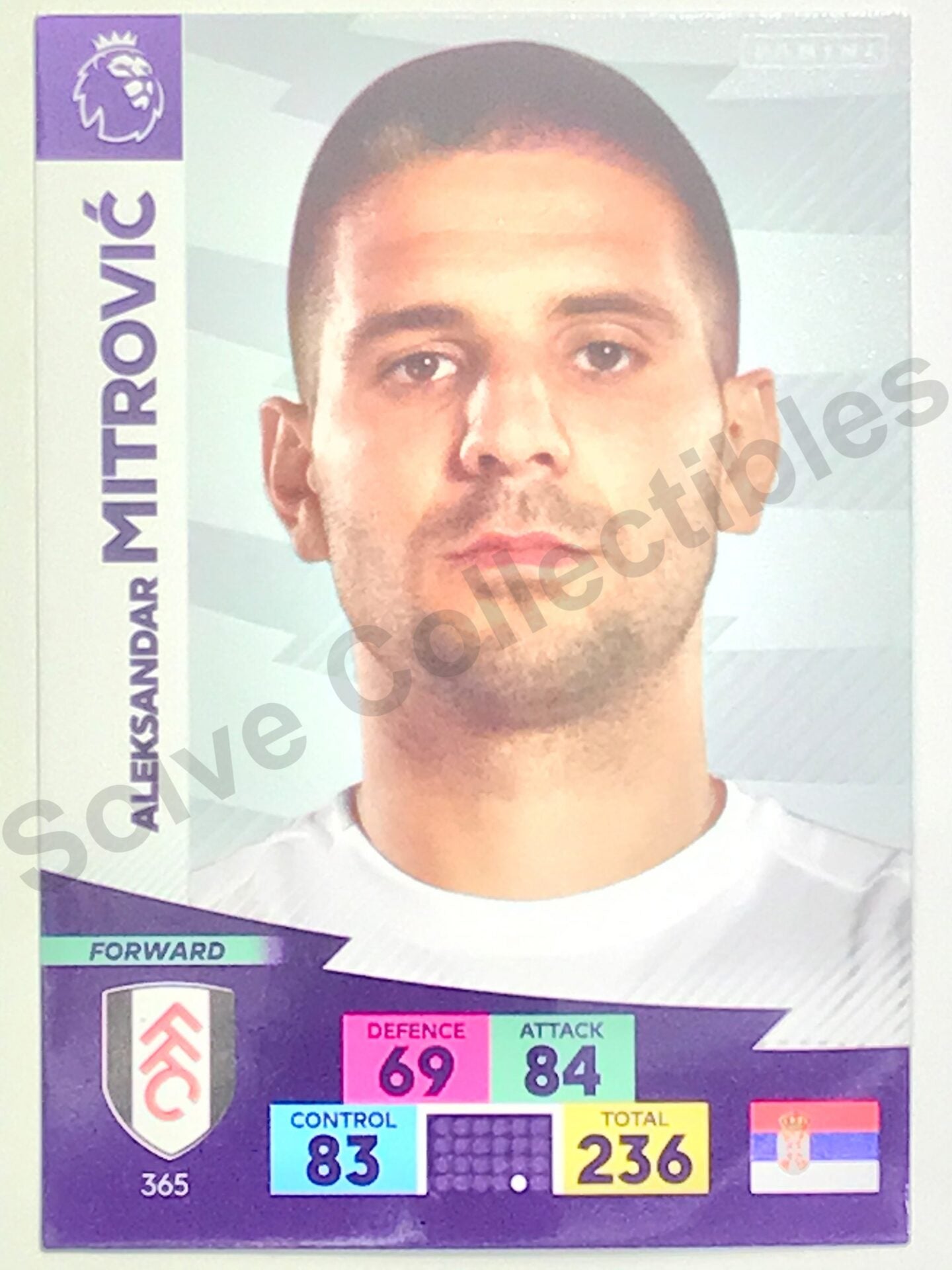 Aleksandar Mitrovic (Fulham) Football Sticker – Premier League Adrenalyn XL 2020:21