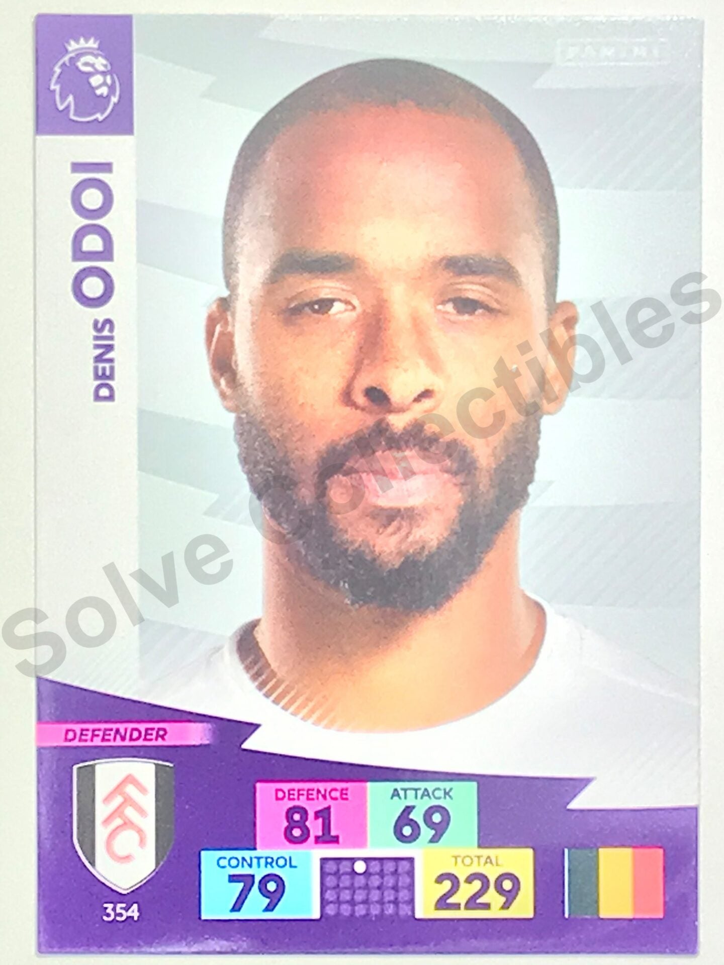 Denis Odoi (Fulham) Football Sticker – Premier League Adrenalyn XL 2020:21
