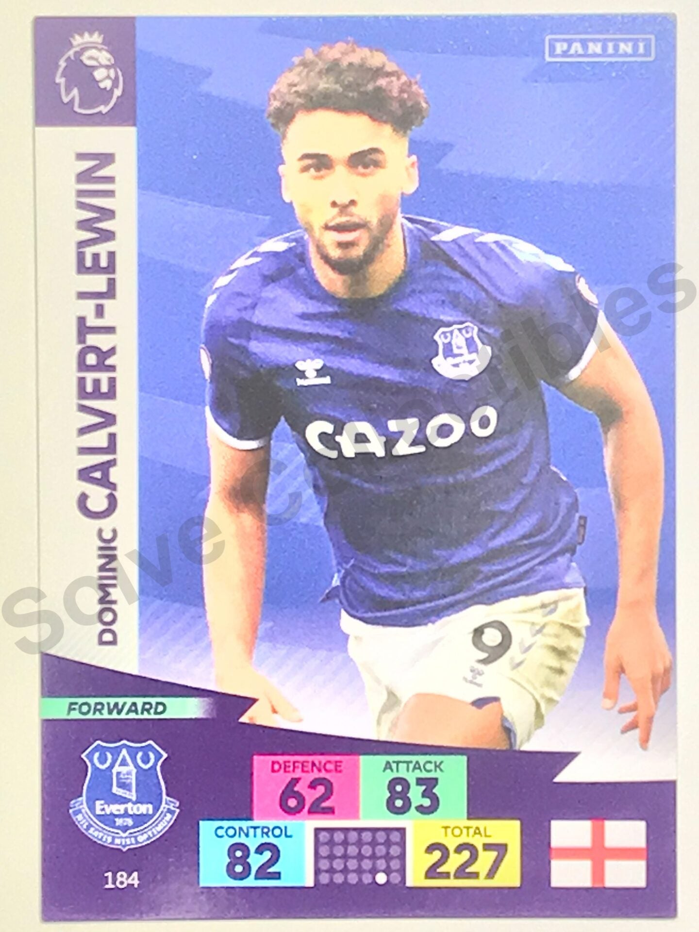 Dominic Calvert-Lewin (Everton) Football Sticker – Premier League Adrenalyn XL 2020:21