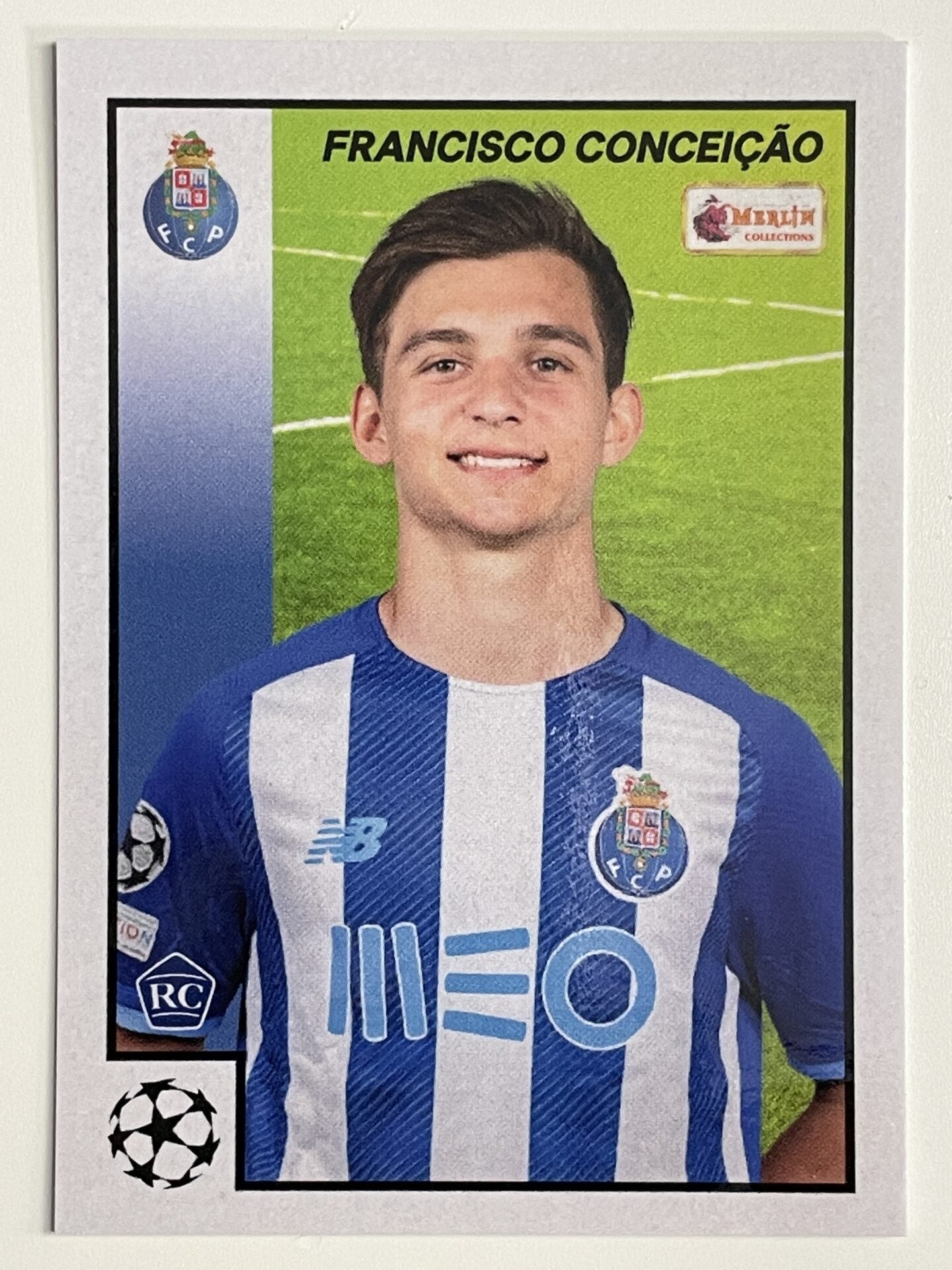 Francisco Conceicao Porto Base Topps Merlin Heritage 97 UEFA Champions League Card