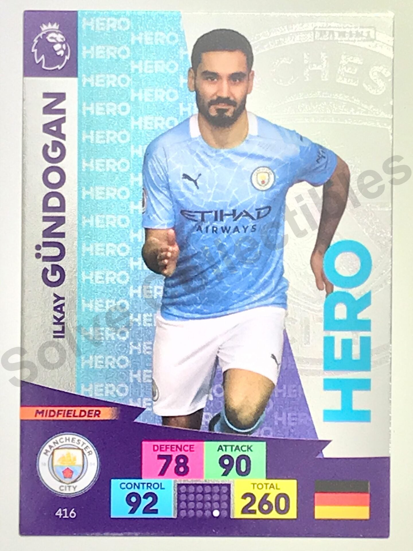 Ilkay Gundogan (Manchester City) – Hero – Premier League Adrenalyn XL 2020:21
