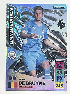 Kevin-de-Bruyne-Manchester-City-Limited-Edition-Panini-Adrenalyn-XL-2021-22-Football