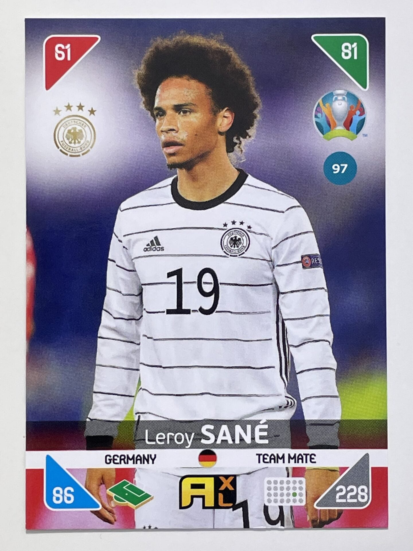 Leroy Sane Team Mates (Germany) Football Cards – Euro 2020 Adrenalyn XL