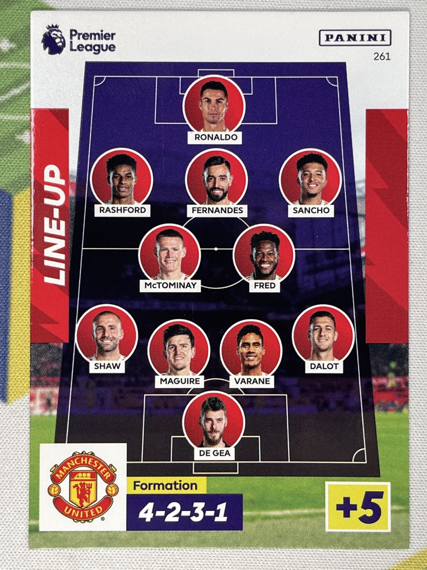 Lineup Manchester United 2020 Logo 261 Line-Up Manchester United