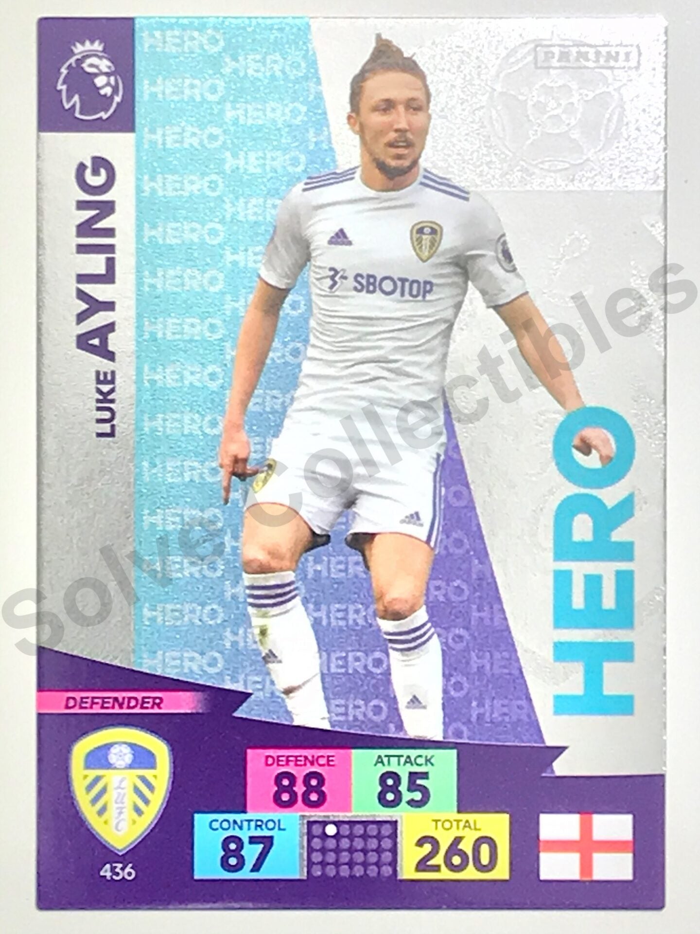 Luke Ayling (Leeds United) Hero Football Sticker – Premier League Adrenalyn XL 2020:21