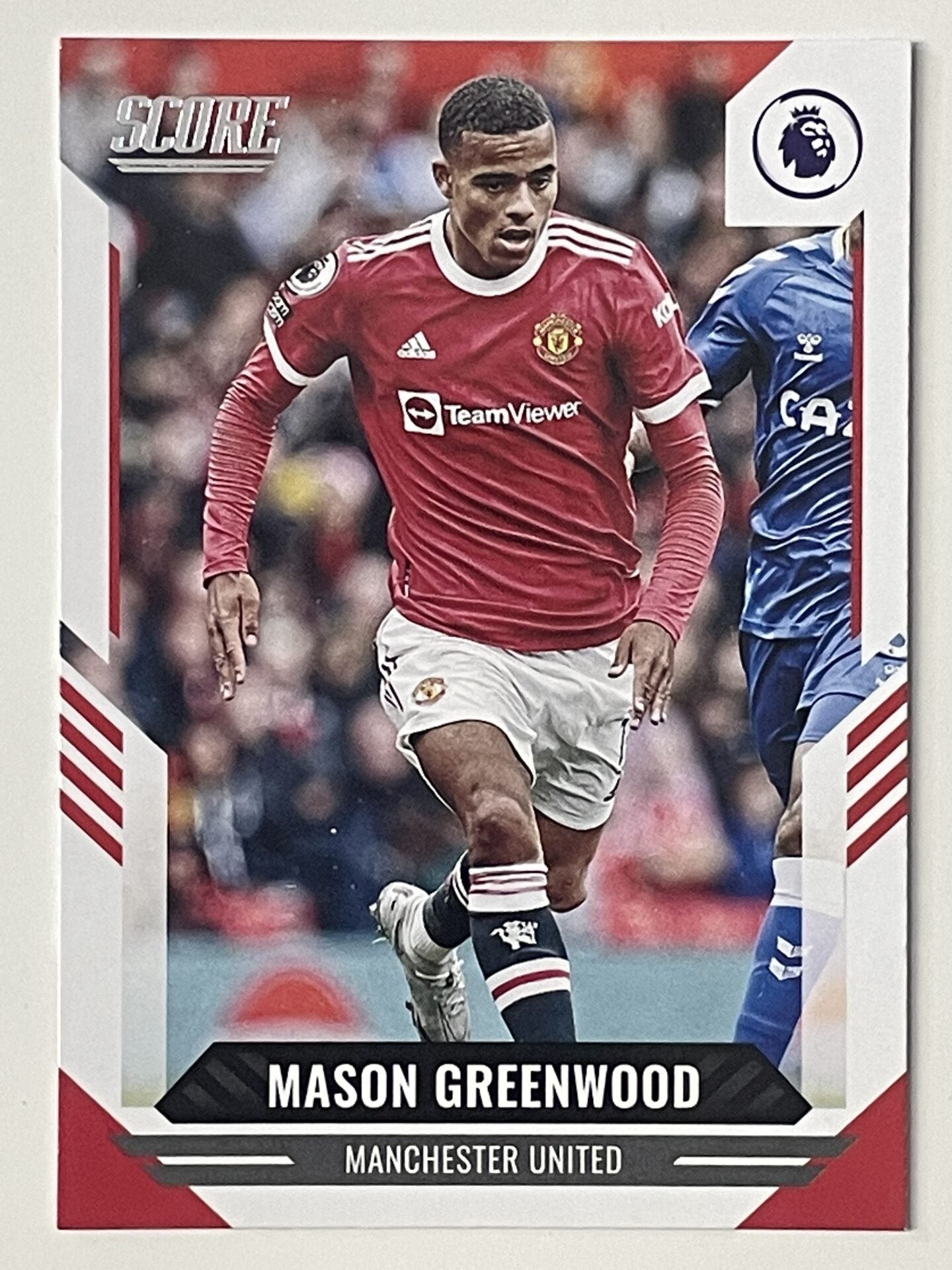 Mason Greenwood Manchester United Base Panini Premier League Score 2021 2022