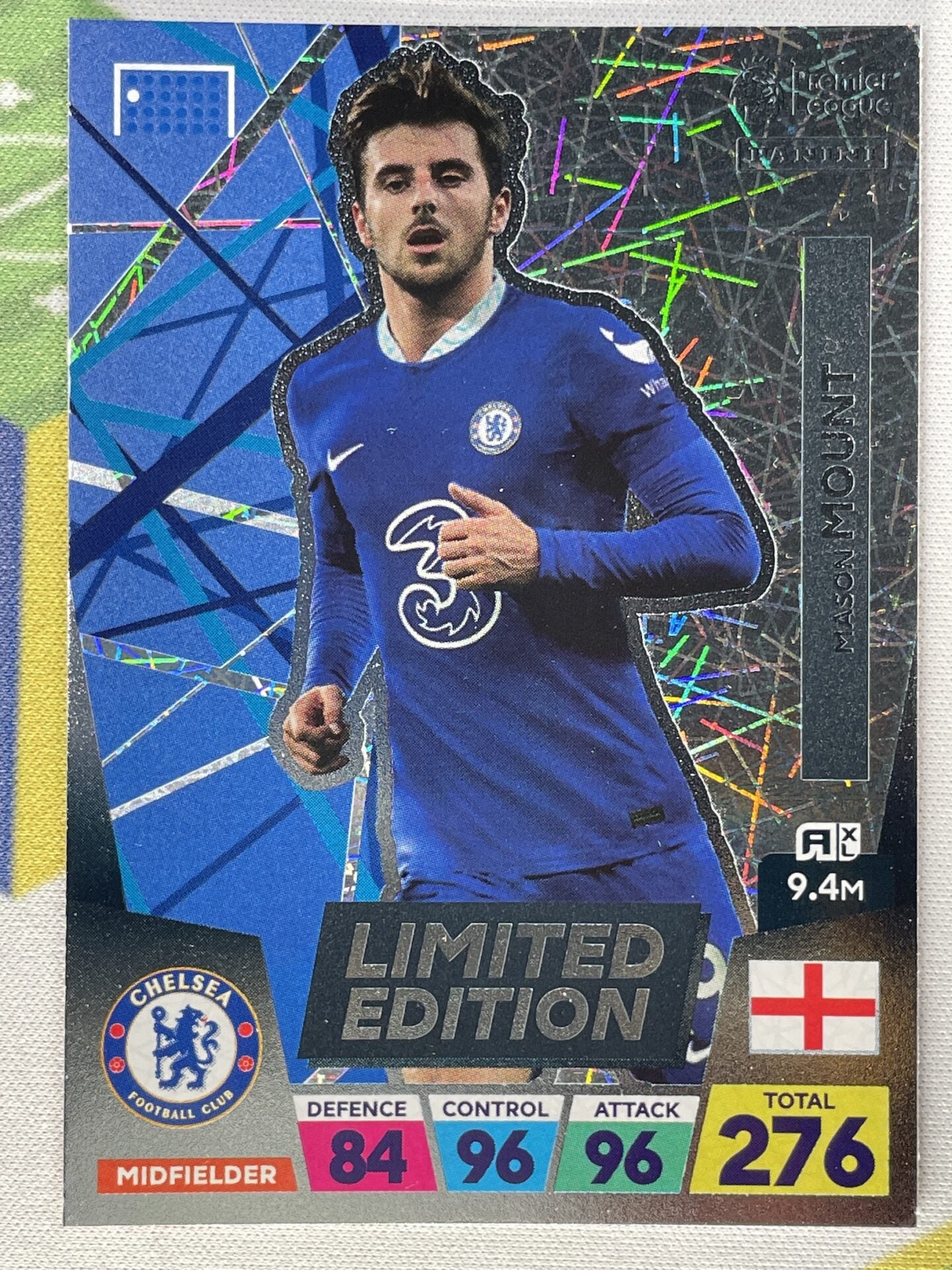 adrenalyn xl limited edition cards Mason Mount Chelsea Limited Edition Panini Premier League Adrenalyn XL – Solve Collectibles