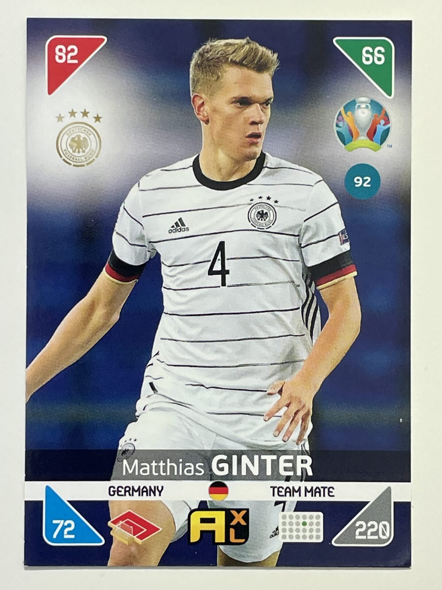 Matthias Ginter Team Mates (Germany) Football Cards – Euro 2020 Adrenalyn XL