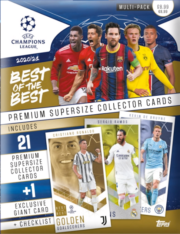 Multipack – Topps UCL Best of the Best 2020:21 Football
