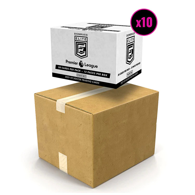 Panini Premier League Donruss Elite 2021:22 Case of Fat Packs