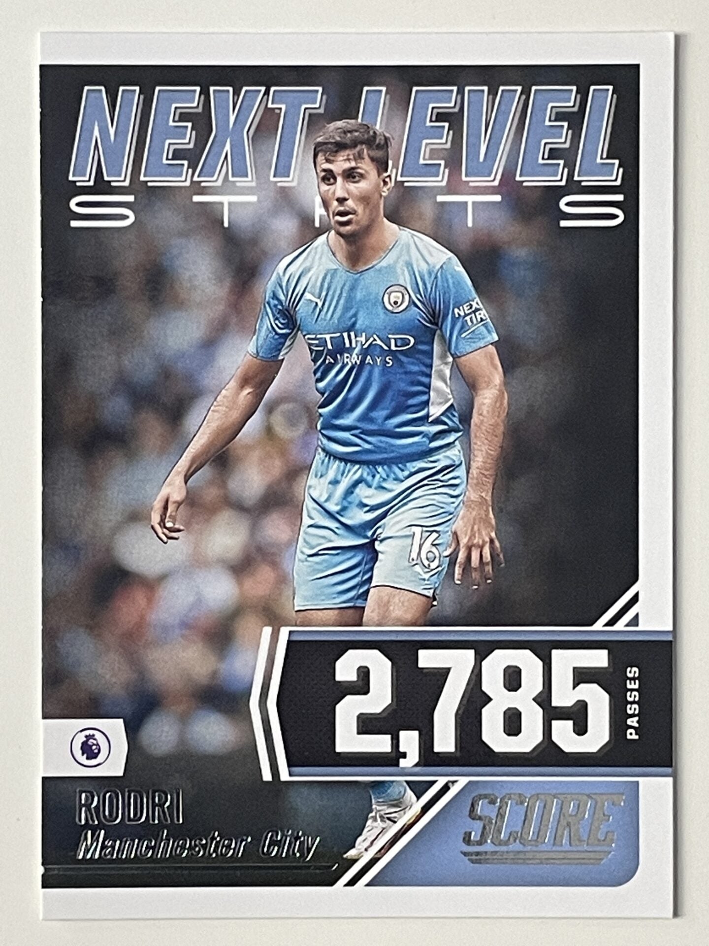 Next Level Stats 12 Rodri Manchester City Panini Premier League