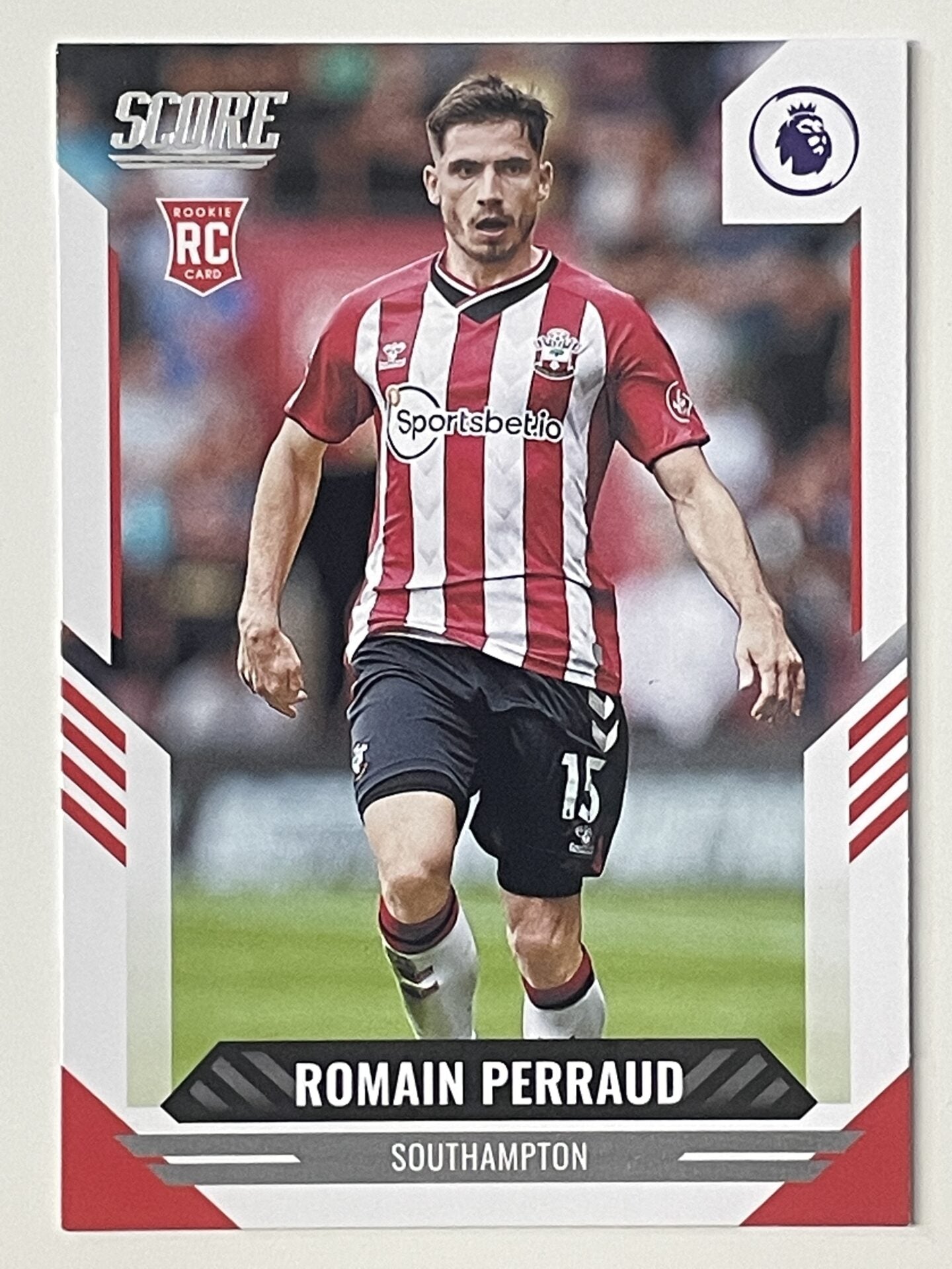 Romain Perraud Southampton Base Panini Premier League Score 2021 2022
