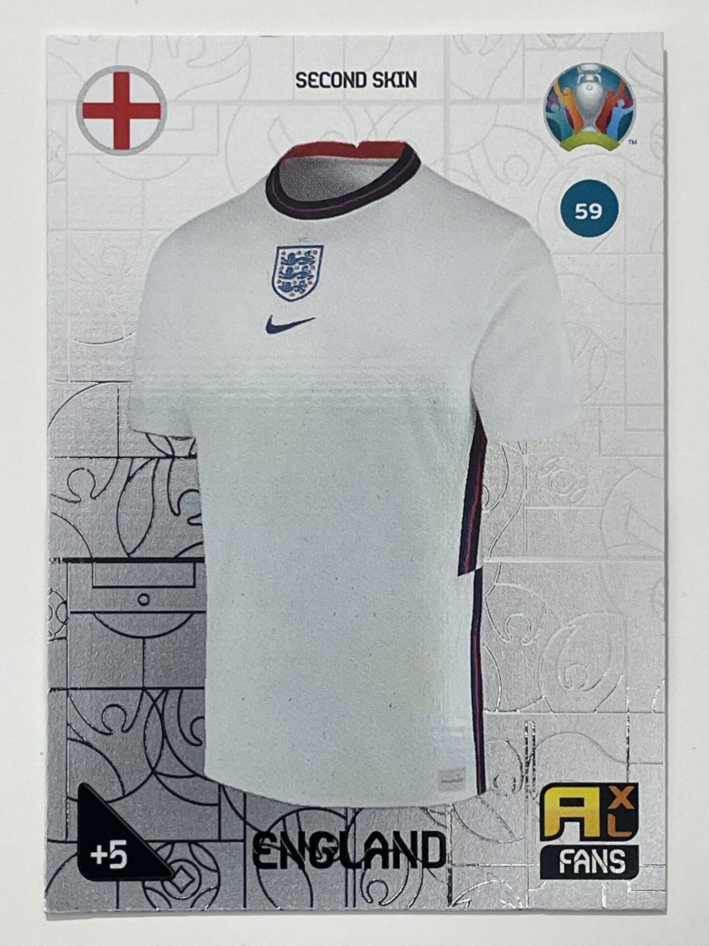 Second Skin Second Skin (England) Football Card – Euro 2020 Adrenalyn XL