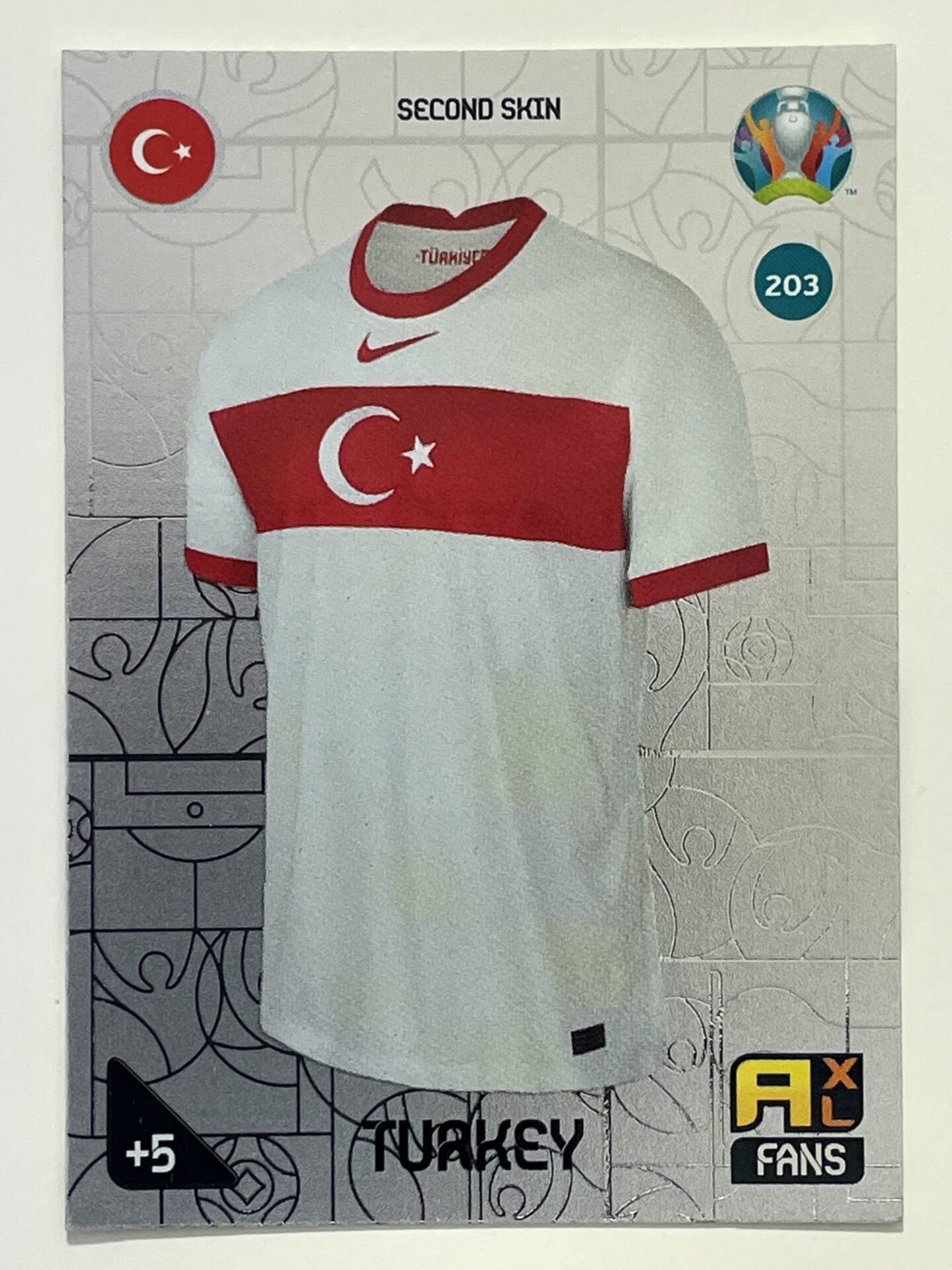 Second Skin Second Skin (Turkey) Football Card – Euro 2020 Adrenalyn XL