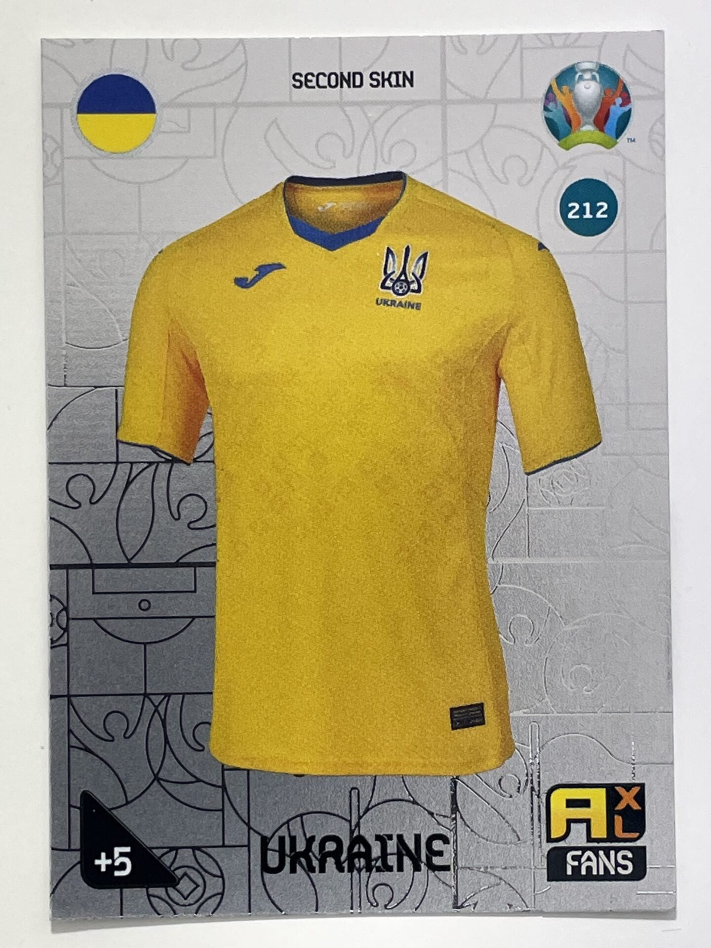 Second Skin Second Skin (Ukraine) Football Card – Euro 2020 Adrenalyn XL