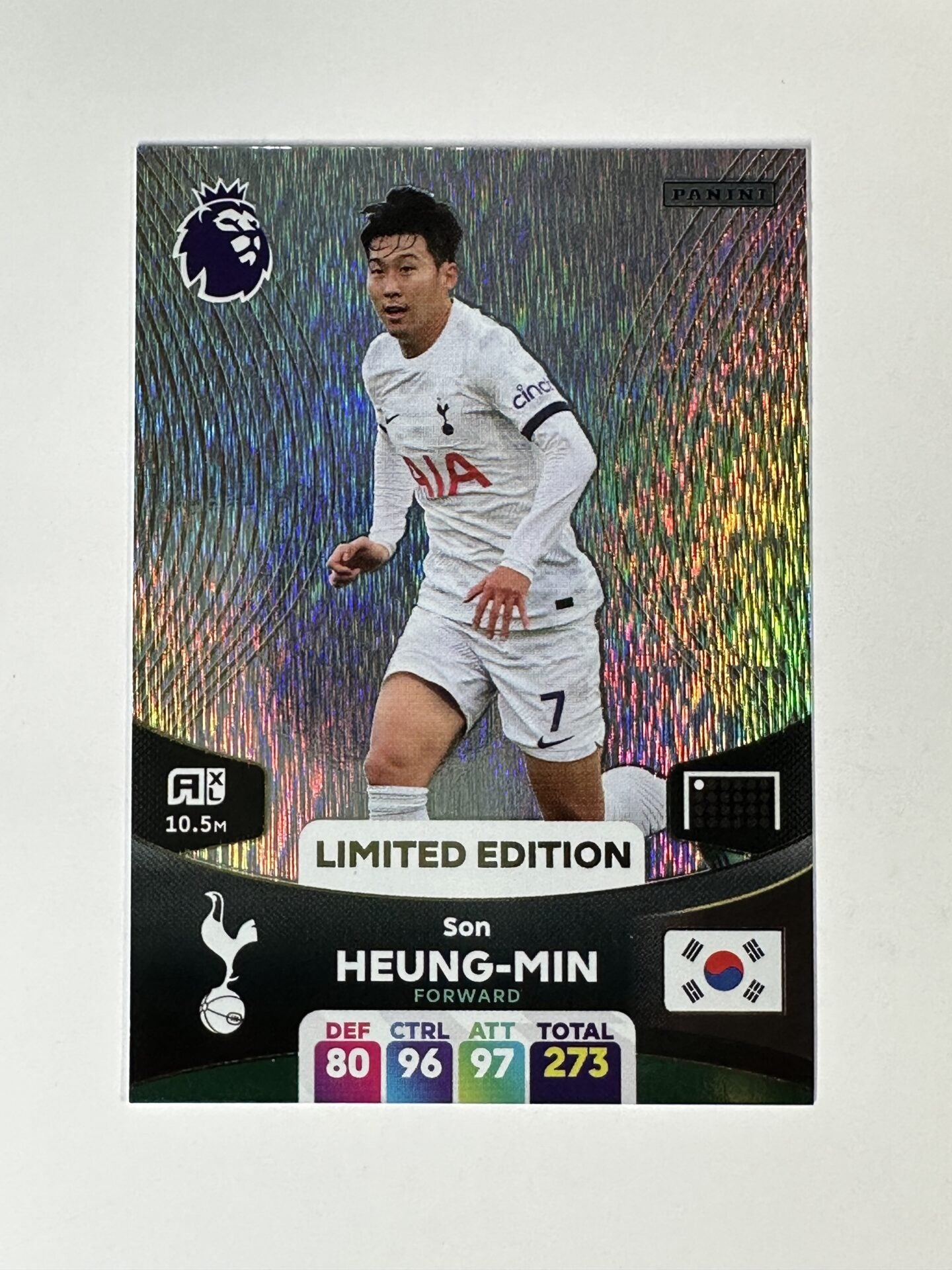 LE Son Heung-Min Tottenham Hotspur Limited Edition Panini Premier Leag –  Solve Collectibles