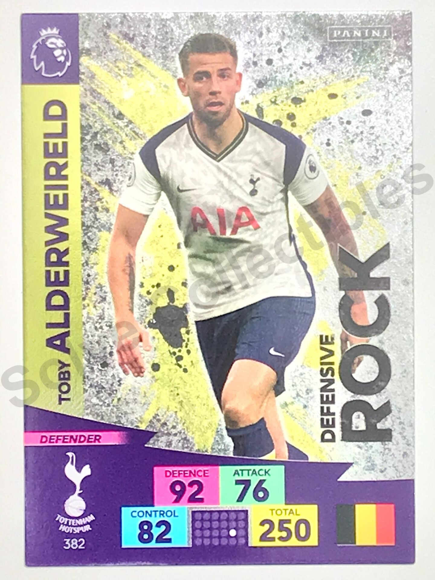 Toby Alderwiereld (Tottenham) – Defensive Rock Football Card – Premier League Adrenalyn XL 2020:21