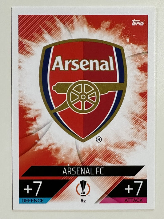 082. Team Badge (Arsenal) – Topps Match Attax 2022:2023 card