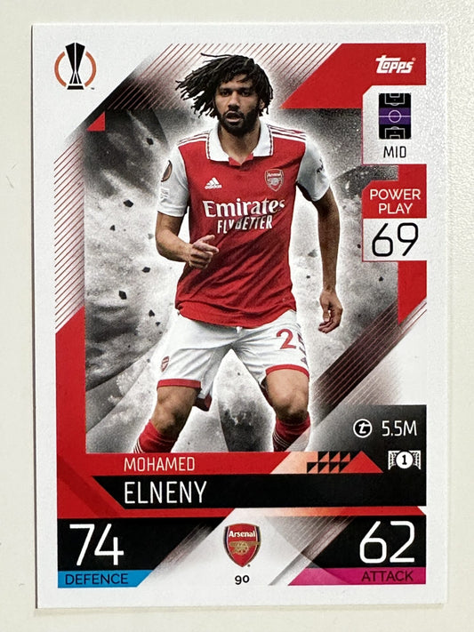 090. Mohamed Elneny (Arsenal) – Topps Match Attax 2022:2023 card