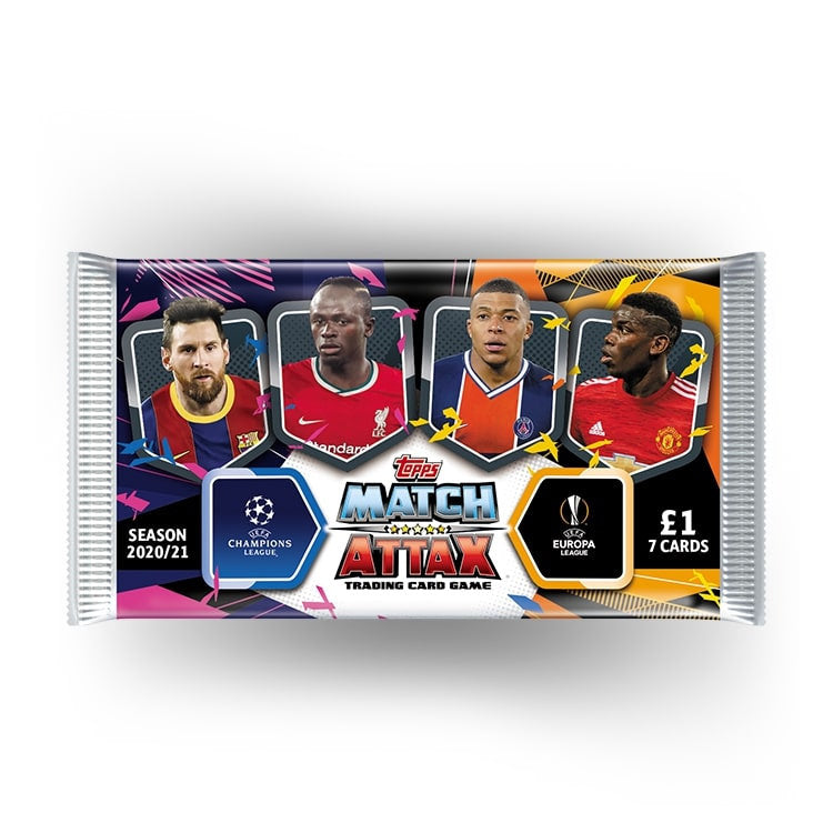 £1 Pack – Topps Match Attax Champions League Football 2020:21