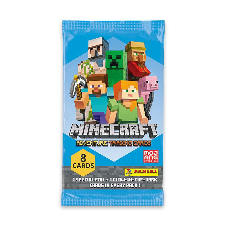 1 x Pack – Minecraft Adventure Trading Cards