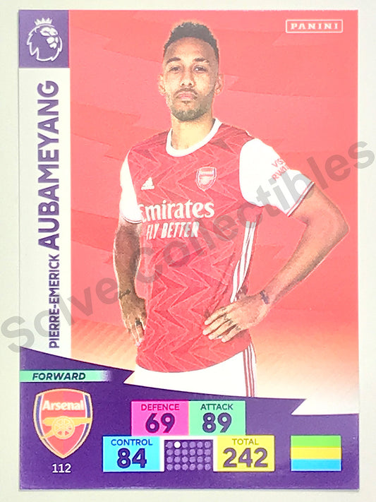 112. Pierre-Emerick Aubameyang &#8211; Panini Adrenalyn XL PL 2020:21 Football