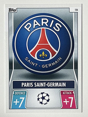 136.-Club-Badge-Paris-Saint-Germain-Match-Attax-2021-22-Topps-Football-Card