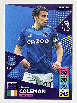 143.-Seamus-Coleman-Everton-Panini-Adrenalyn-XL-2021-22-Card-Football