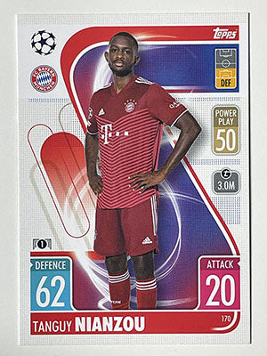 Champions League Sticker Tanguy Nianzou FC Bayern München NEU Champions League Sticker Tanguy Nianzou FC Bayern München NEU